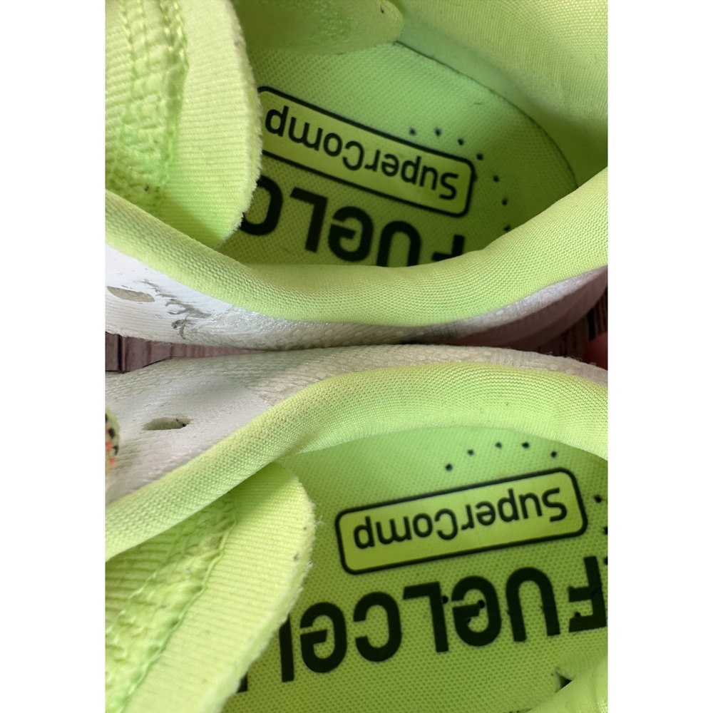 New Balance FuelCell RC Elite v3 White Running Shoes Size Women's 9.5 B *CLEAN* - Picture 10 of 11